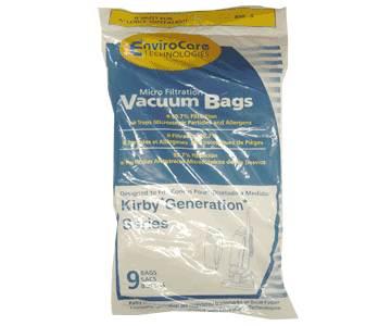 Kirby Generation Vacuum Bags -9 pack - Generic