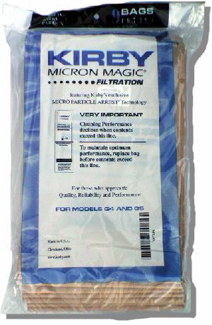 Kirby 197394 Micron Magic Bags - Genuine - 9 Pack