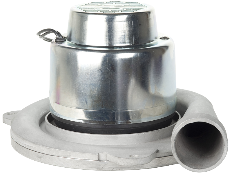 Ametek Lamb 240V 2-Stage 8.4" Bypass Tangential Vacuum Motor #122177-00