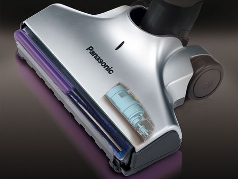 Panasonic 2-in-1 Cordless Stick Vacuum with Detachable Cyclonic HandVac MC-BU100-S