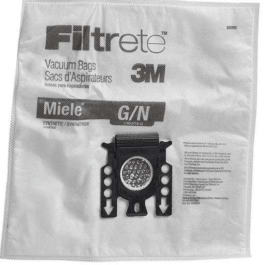 PAPER BAGS-MIELE,G&N,5PK,ALLERGEN,CANISTER  68705A