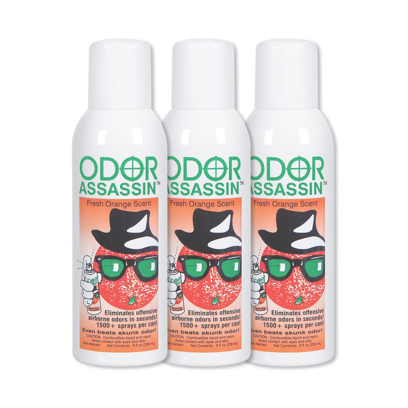 Odor Assassin Odor Eliminator Orange, Set of 3