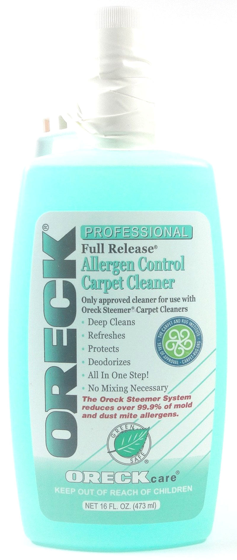 Oreck Full Release Allergen Control Carpet Cleaner Solution 40257-01