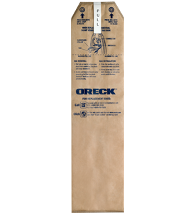 Oreck Genuine Odor Fighting HEPA Vacuum Cleaner Bags for Magnesium Upright, Pack of 6, LWPK6OH, Tan