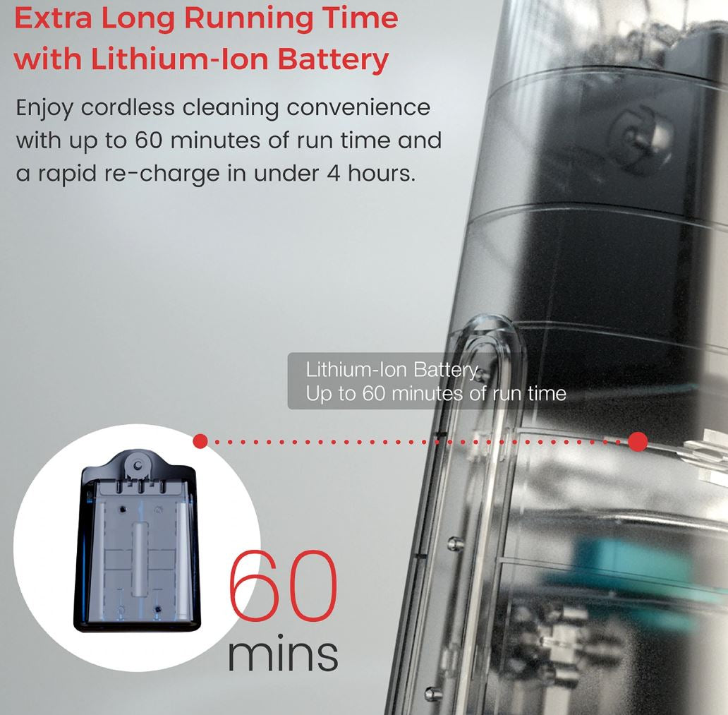 BATTERY,LI-ION-HIZERO F803 BIONIC MOP