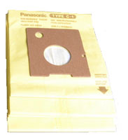 Panasonic Type C-1 vacuum cleaner bags- Genuine - 3 Pack