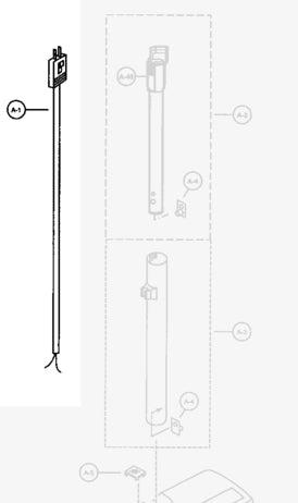 CORD, POWER NOZZLE HARNESS 4'