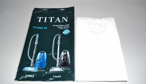 PAPER BAGS-TITAN T9000,T9500,HEPA,6PK