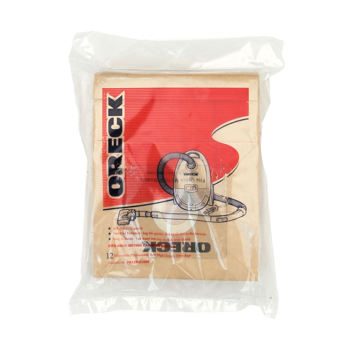 Oreck MC1000 Vacuum Bags