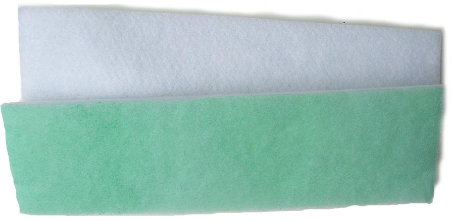 Panasonic HEPA Filter MC-V193H for MCV6800, MCV6900 MCV7300 Series, measures 7 1/4" x 2 1/8" x 1/4"