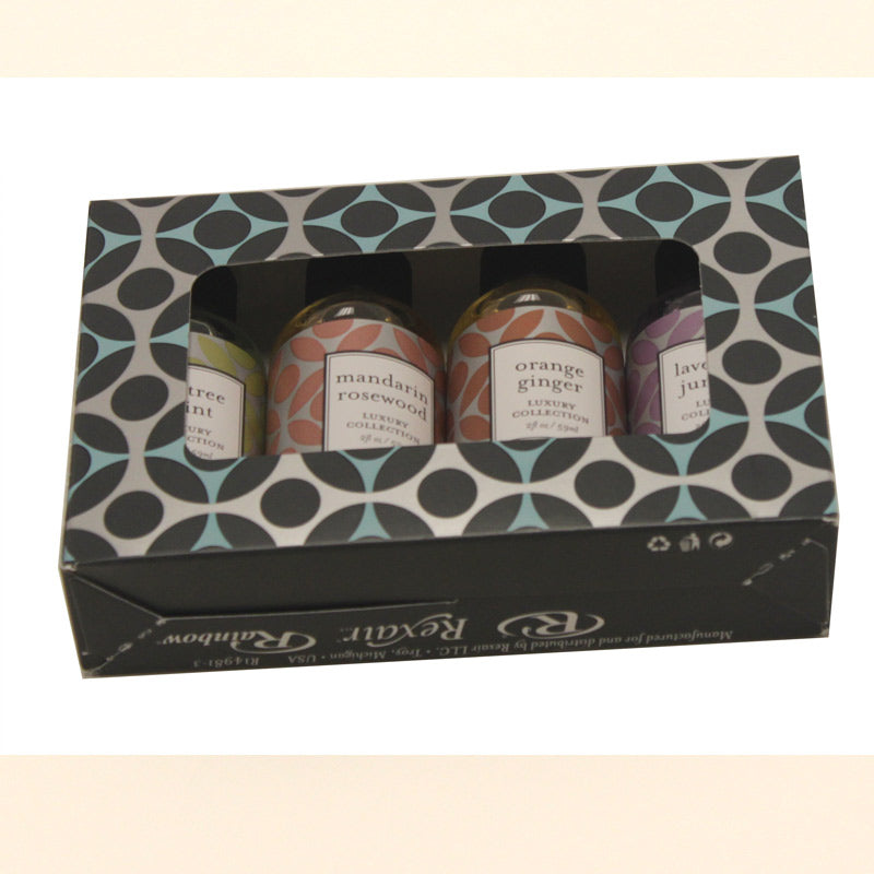 Luxury Collection Fragrance For Rainbow Vacuum & Rainmate 4 X 2 oz. Bottles