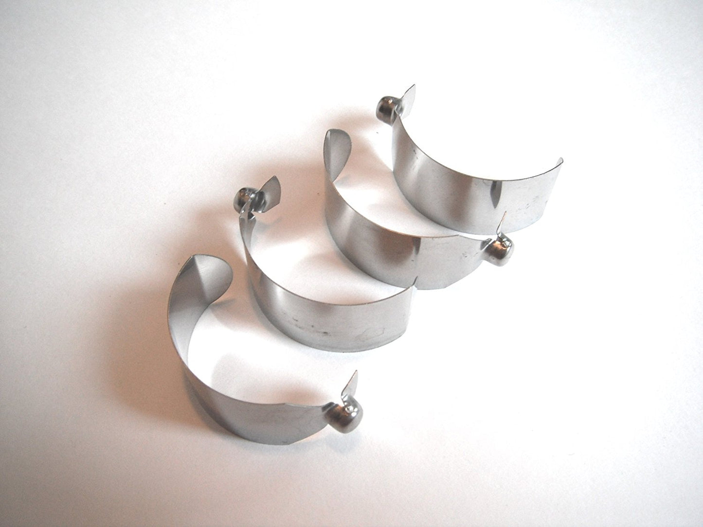 Four (4) Rainbow vacuum c-clip push-button lock/springs for e-series wand/tube