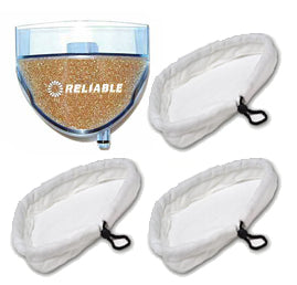 Reliable T1 Steamboy Cleaner Service Kit - 3 Mop pads + 1 Filter