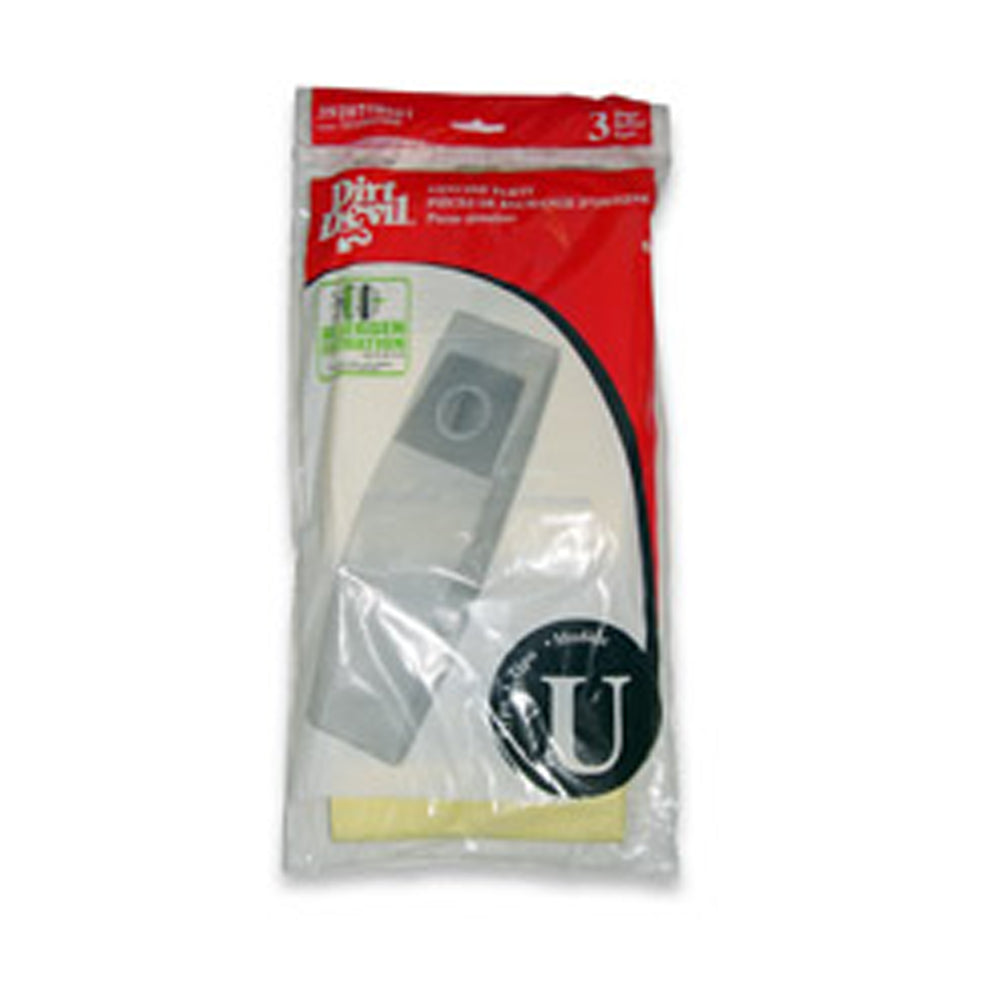dirt devil 3920750001 type u bags microfresh