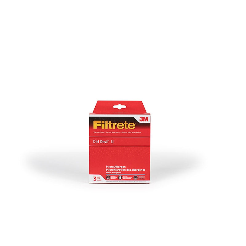 Dirt Devil / Royal Style U Vacuum Cleaner Bags 3/pk #65703B, 65703A