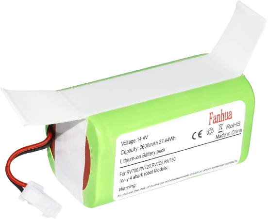 Battery Pack, Shark Ion RV700 RV720 RV750 RV755