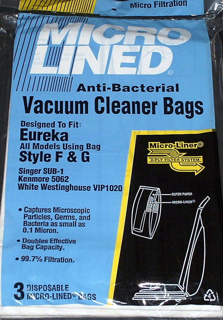 Sanitaire F&G Microlined Vacuum Bags - Generic - 3 Pack