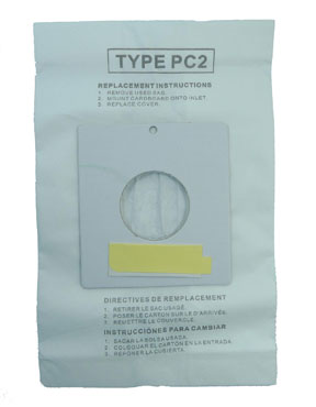 Sharp PC-2 Canister Vacuum Bags. Also replaces EC-PC4 - Generic - 5 pack