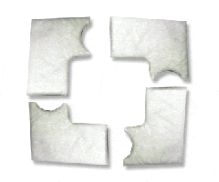 Simplicity SF7-2 Series 7 Vacuum Foam Filter - 2 Filters