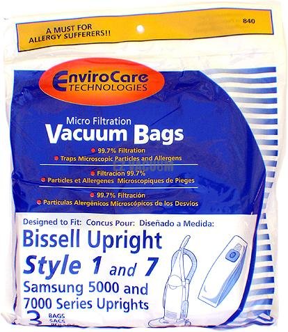 Samsung Upright 5000/7000 series Bags- Generic - 3 pack