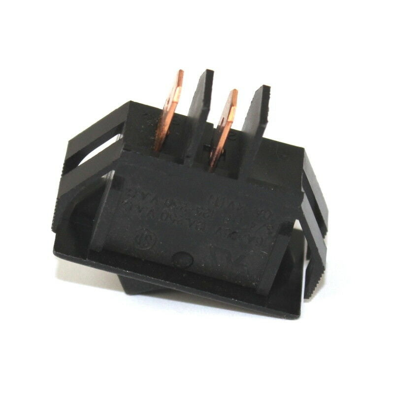 Shop Vac Black Rectangle Rocker 464A On/Off Switch with 2-Posts #82303041