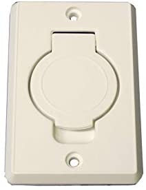SV8016 INLET-PLASTIFLEX W/ROUND DOOR,WHITE