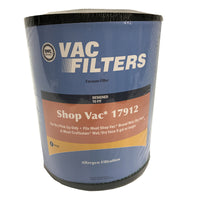 Shop Vac Replacement: SVR-1809 Filter, DVC Shop Vac/Craftsman 17912 Repl Green