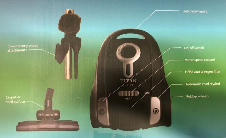 Titan T1400 Compact Canister