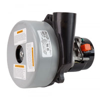 Tangential Vacuum Motor - 5.7" dia - 2 Fans - 120V - Epoxy Paint - Lamb / Ametek 116472-13