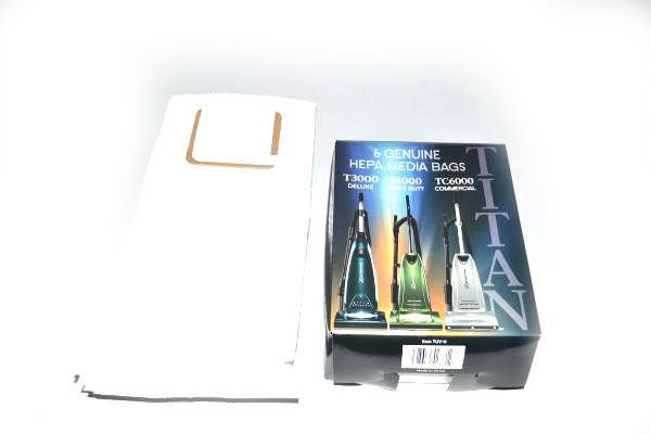 PAPER BAGS-TITAN T3000,T4000,TC6000,6PK,HEPA