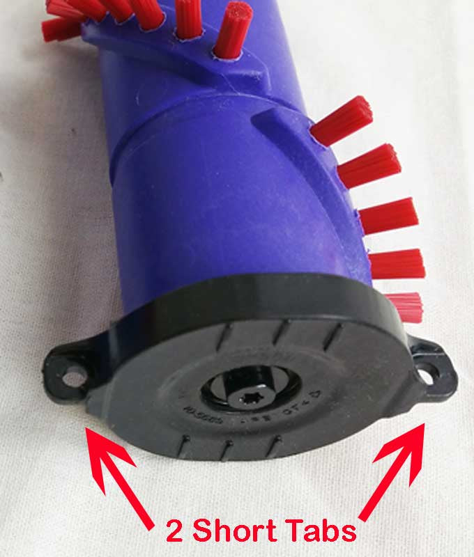 Dyson End Caps with short tabs