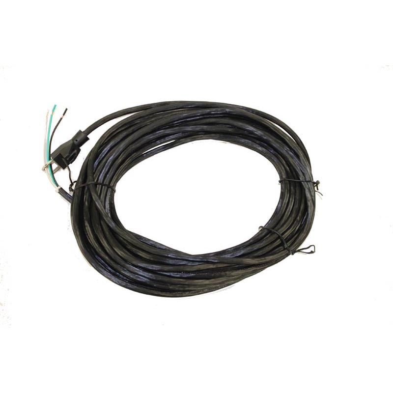 Universal Vacuum Power Cord 17/2 12 Amp - 30/40/50 Ft Options - Fits Fit All Models
