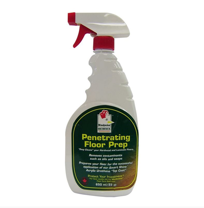 FLOOR PREP CLEANER,22oz SPRAY BOTTLE,WOODPECKER