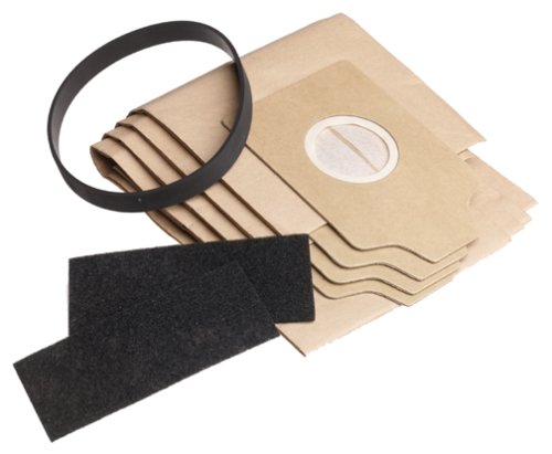 Euro-Pro Shark Fantom Paper Bags with 1 Belt, 2 Pre & 2 Post Filters - 4bags/pack