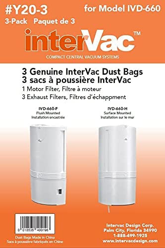 Y20 For Model: IVD660 (CONTAINS 3 BAGS)