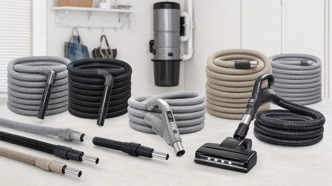 Central Vacuum Hose Buying Guide: Basic, Low-Voltage & Electric | EZvacuum