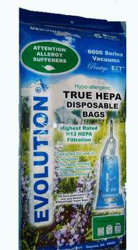 Evolution Cloth Type Synthetic Vacuum Cleaner Bags for 6000 Series  - 5 Pack