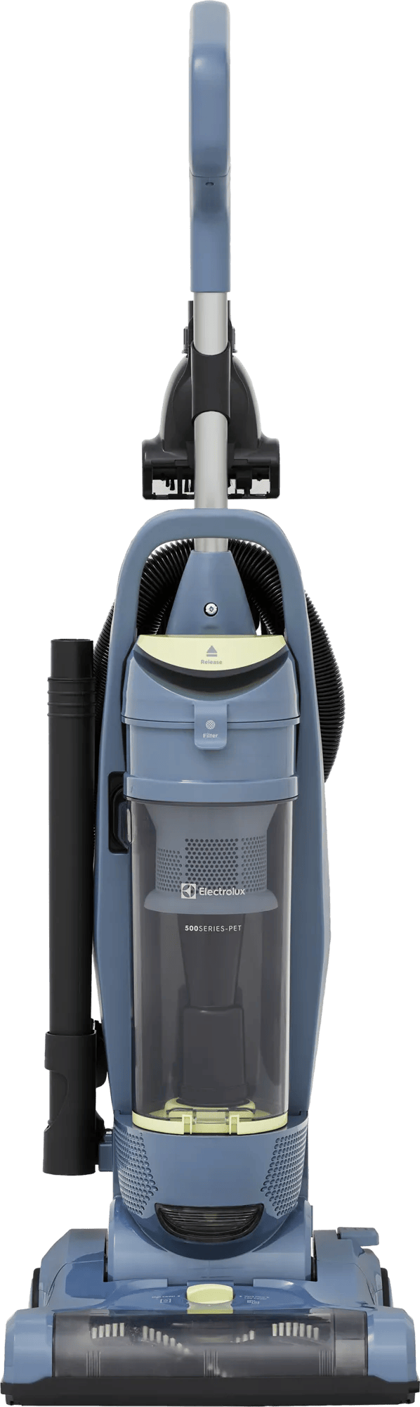 Electrolux Ultimate500 Pet EHVS55P5AD upright vacuum, Denim Blue
