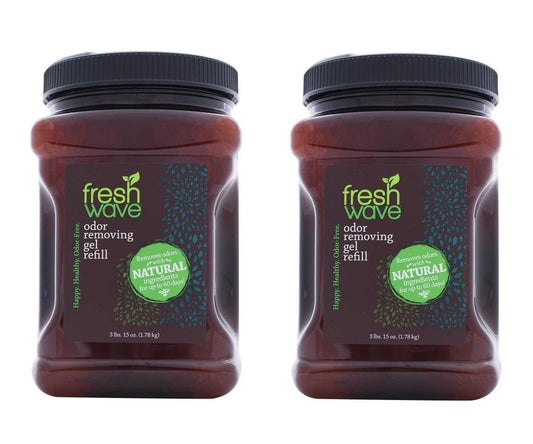 Fresh Wave Continuous Release Odor Removing Gel, 63 oz. Jar (3 lbs. 15 oz.) Pack of 2