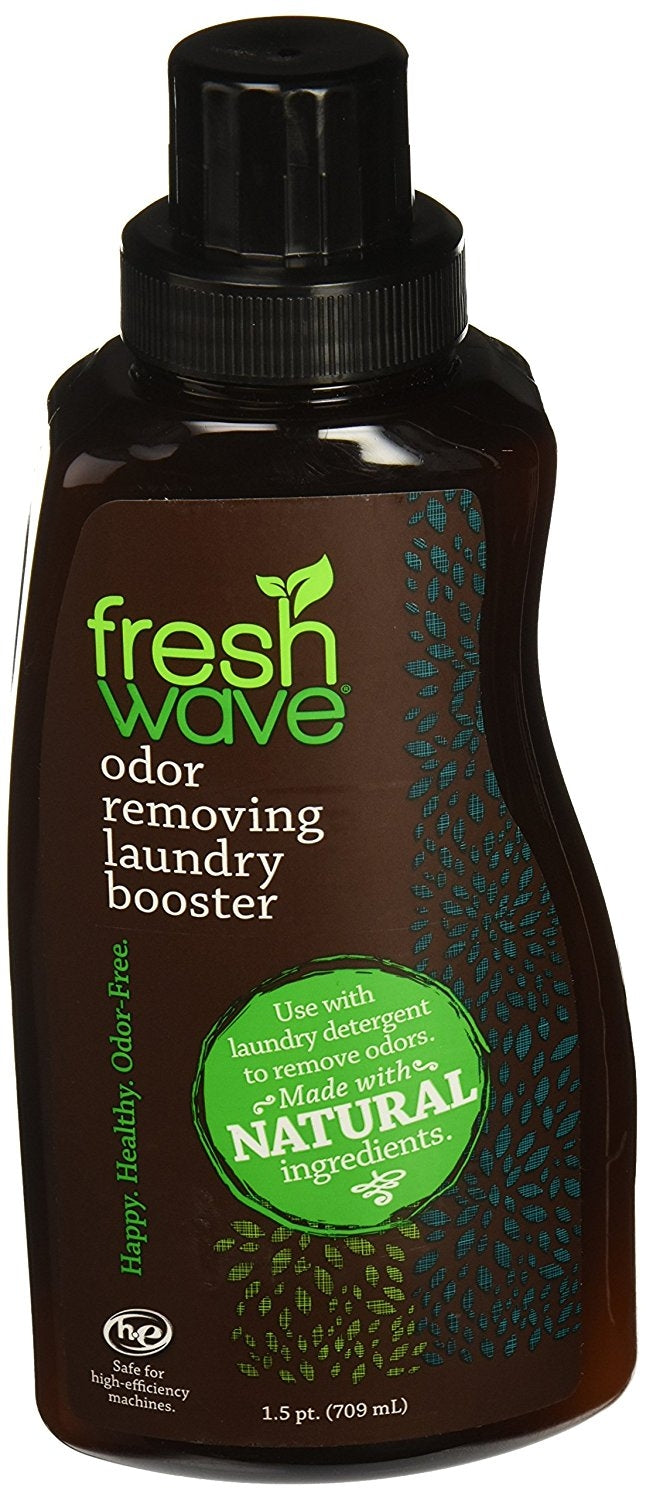 LAUNDRY BOOSTER,1.5 PINT-FRESH WAVE,AMBER
