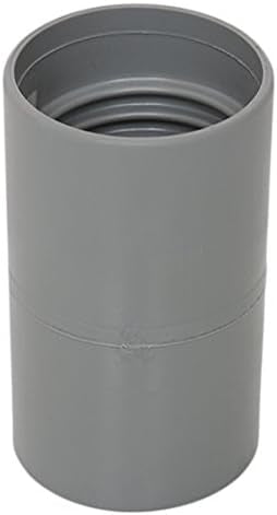 PVC Double Threaded Hose Connector for Shop Vac, Stanley Commercial, FLX Plus, Uni-Loop, UT and Dips, Centec, Vaculine 1.5" Vacuum Hoses #03100240 