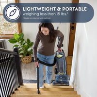 Electrolux Ultimate500 Pet EHVS55P5AD upright vacuum, Denim Blue