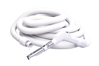 HOSE ASSY-30FT,LOW VOLTAGE W/BUTTON,1 3/8'' PLASTIFLEX,LIGHT GRAY