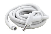 Plastiflex 30' Hose Assembly for Central Vacuum Systems Direct Connect - Gray  SZ130138030BDUN