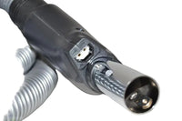 Replacement for Cen-Tec Systems Central Vacuum 35' Universal Connect Electric Hose with Button Lock Stub Tube and Recessed Receptacle #99702, 99407