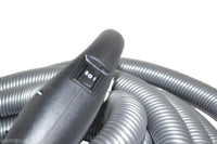 Replacement for Cen-Tec Systems Central Vacuum 35' Universal Connect Electric Hose with Button Lock Stub Tube and Recessed Receptacle #99702, 99407