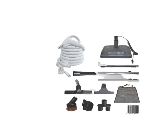 Titan T5 Classic Central Vac Kit 30Ft Hose W/Pigtail and Attachment Kit
