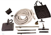 Titan T5 Central Vacuum Kit: Includes T5 Electric Power Head, 35' Hose with Pigtail, Wands and Attachments