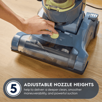 Electrolux Ultimate500 Pet EHVS55P5AD upright vacuum, Denim Blue