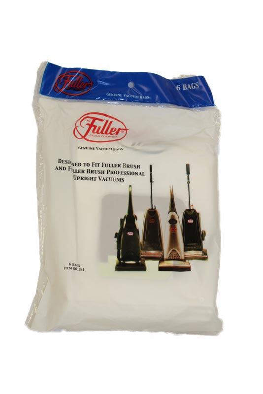 Fuller Brush FBP-6, 06.181,  FB-06181 Upright vacuum cleaner bags - 6 pack, 845
